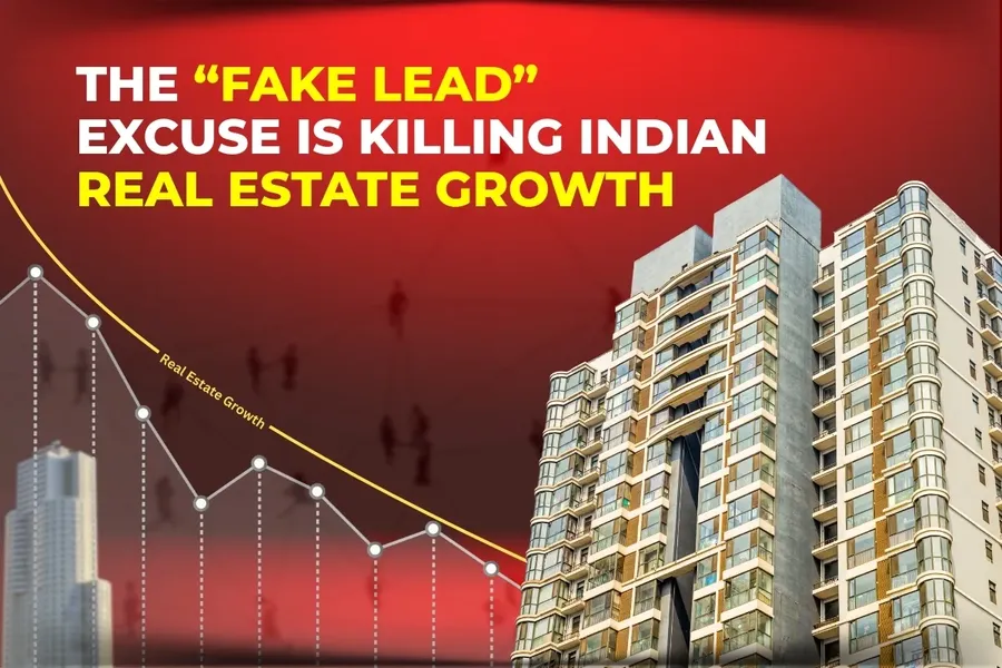 The &ldquo;fake lead&rdquo; excuse is killing Indian real estate growth