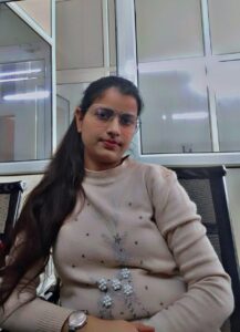 Preeti Sharma, Front-End Developer at AAJneeti Connect